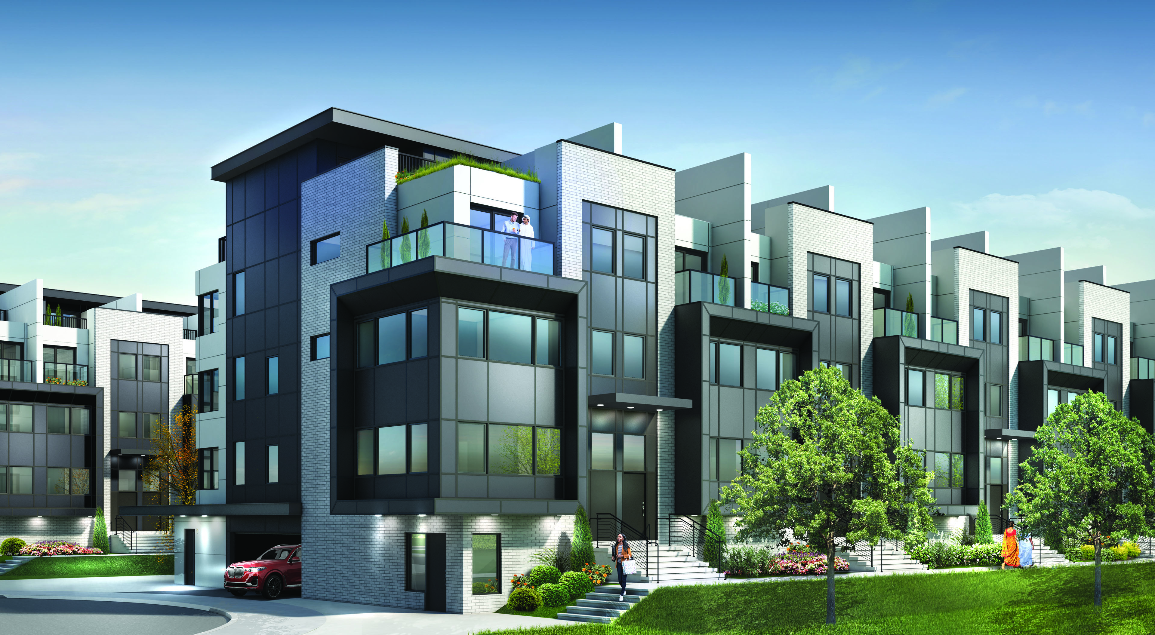 Lambton Mills streetscape